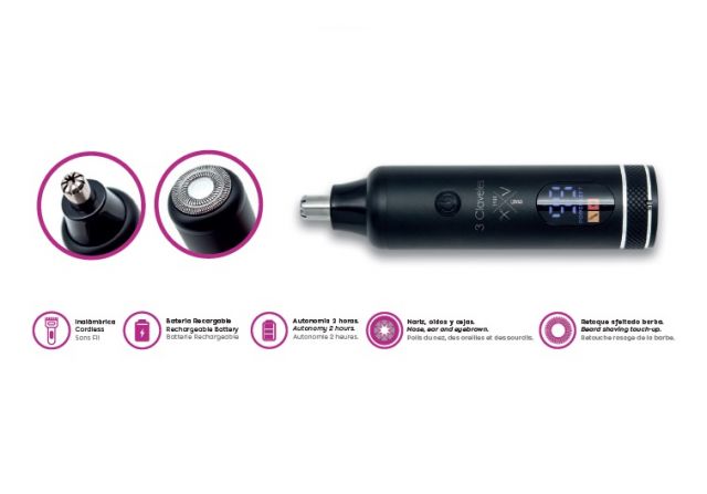 MAQUINA CORTE VELLO FACIAL INALAMBRICA 