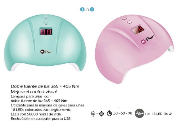 LAMPARA LED 36 W MANICURA 
