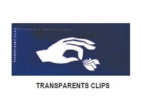 TRANSPARENTE CLIPS