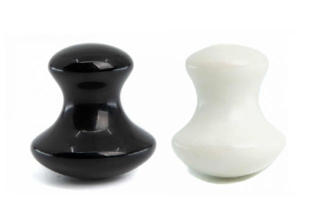 KIT SETAS FACIALES OBSIDIANA Y JADE BLANCO
