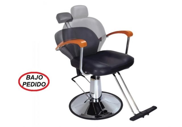 SILLA RECLINABLE NEGRA