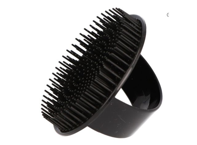 CEPILLO PARA CHAMPU MASAJEADOR NEGRO